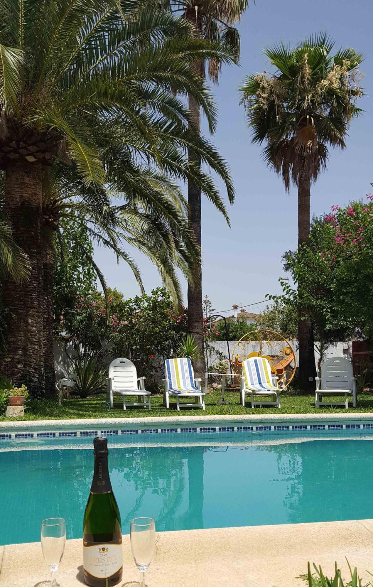 Sunny Home Pool & Garden In Arcos De La Frontera Exterior foto